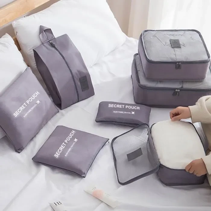 Sac de rangement de voyage "secret pouch" 7pcs