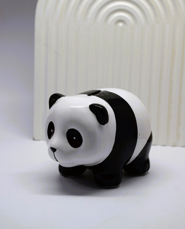 Tirelire en céramique forme PANDA