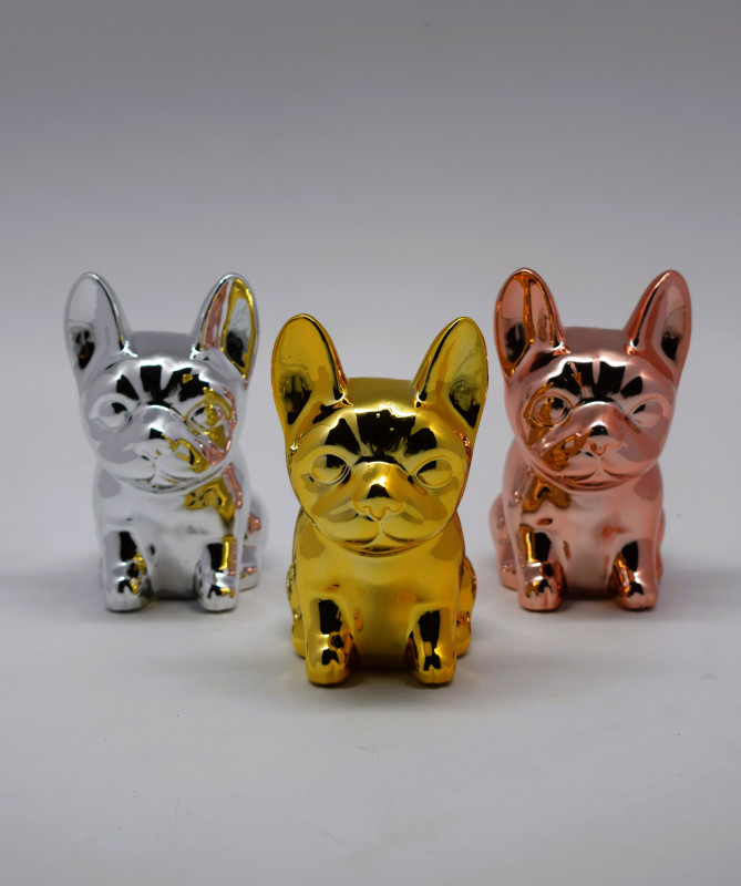 Tirelire forme chien (petit) en céramique
