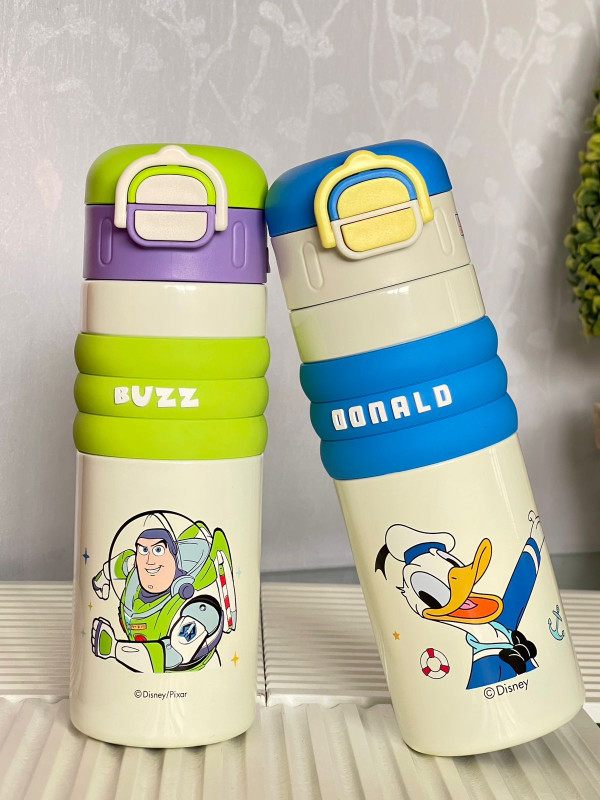 Goblet thermos disney double bouchon pour enfants 520ml