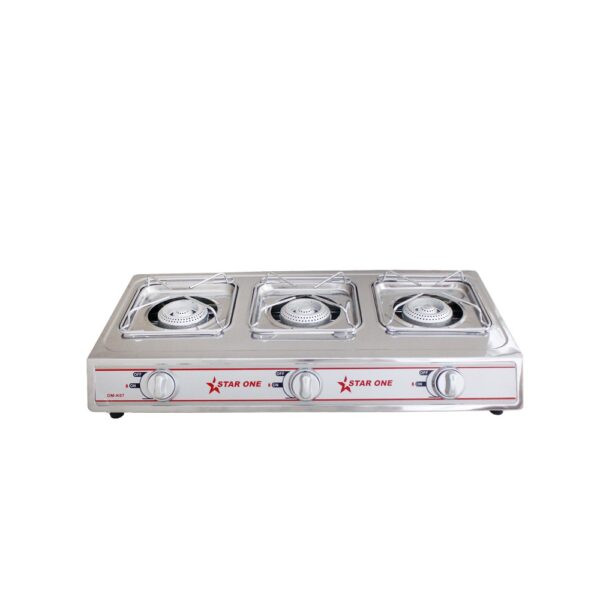 GAZ 3 FEUX INOX STARONE OM-K07