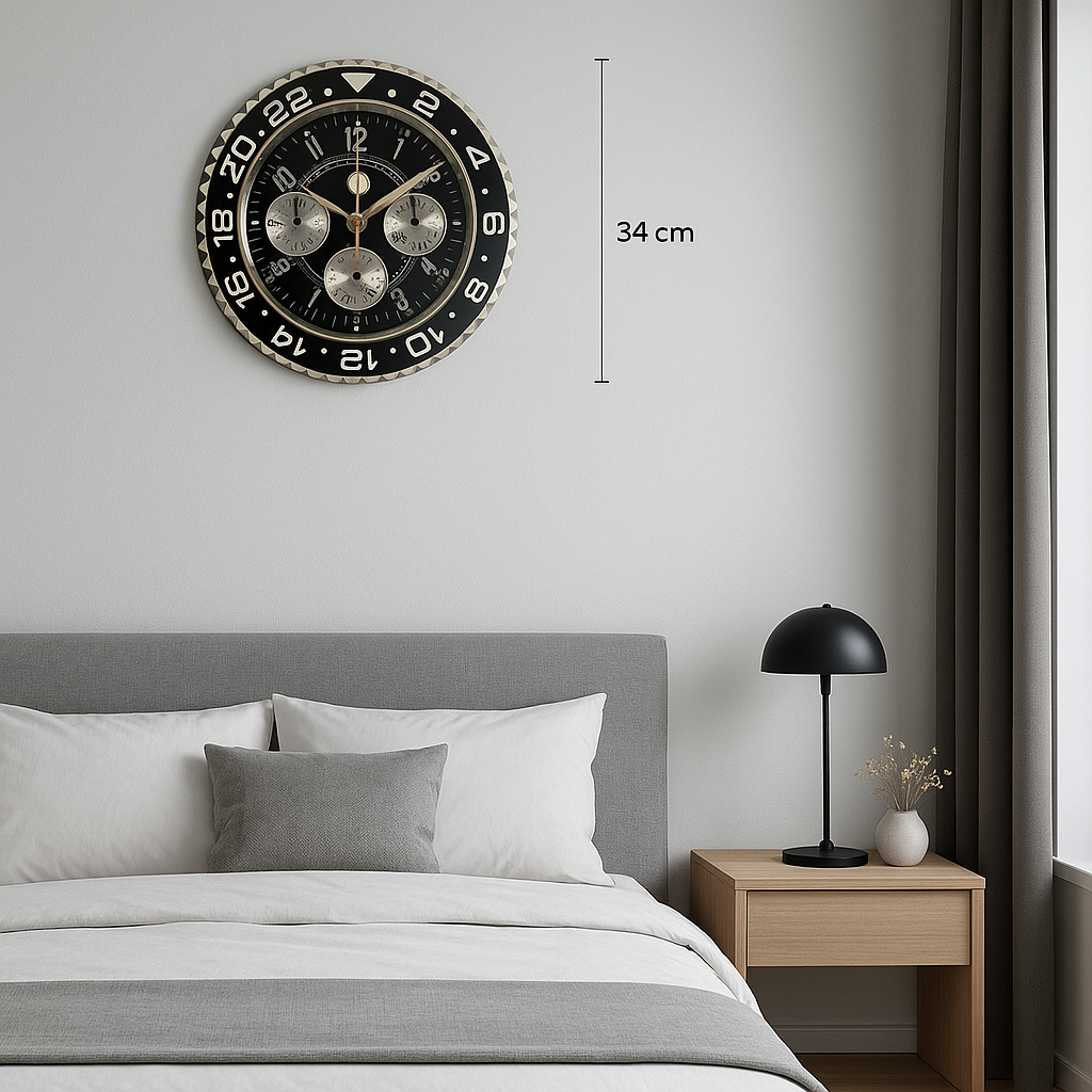 Horloge Murale Style Rolex