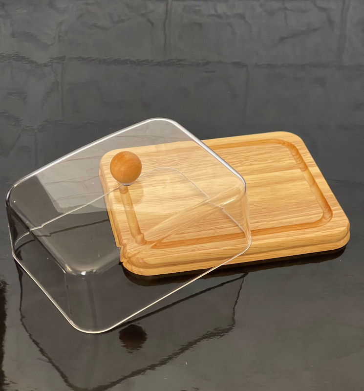 Beurrier avec couvercle 19cm
