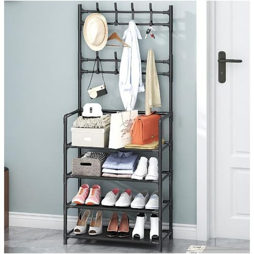 PORTE VETEMENTS SIMPLE AU SOL 80*29.5*172CM N