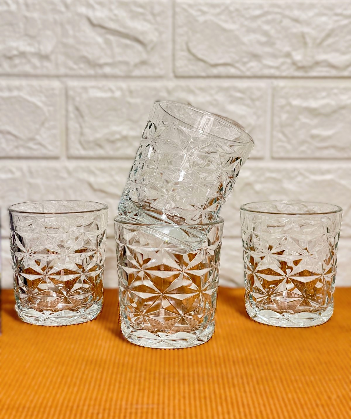Set de 4 verres à eau Estrella