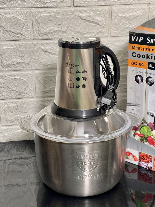 Hachoir VIP SILVER CREST 4L 1500W