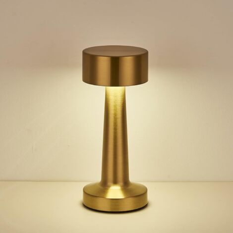 Lampe de Table rétro en métal tactile