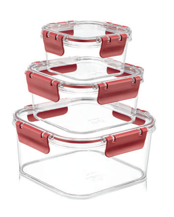 Série 3pcs des boites hermétiques de conservations