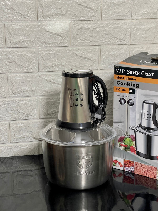 Hachoir VIP SILVER CREST 4L 1500W