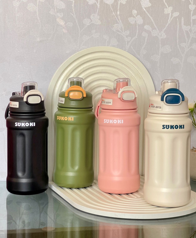 Bouteille thermos sukoki en Acier inoxydable 600ml