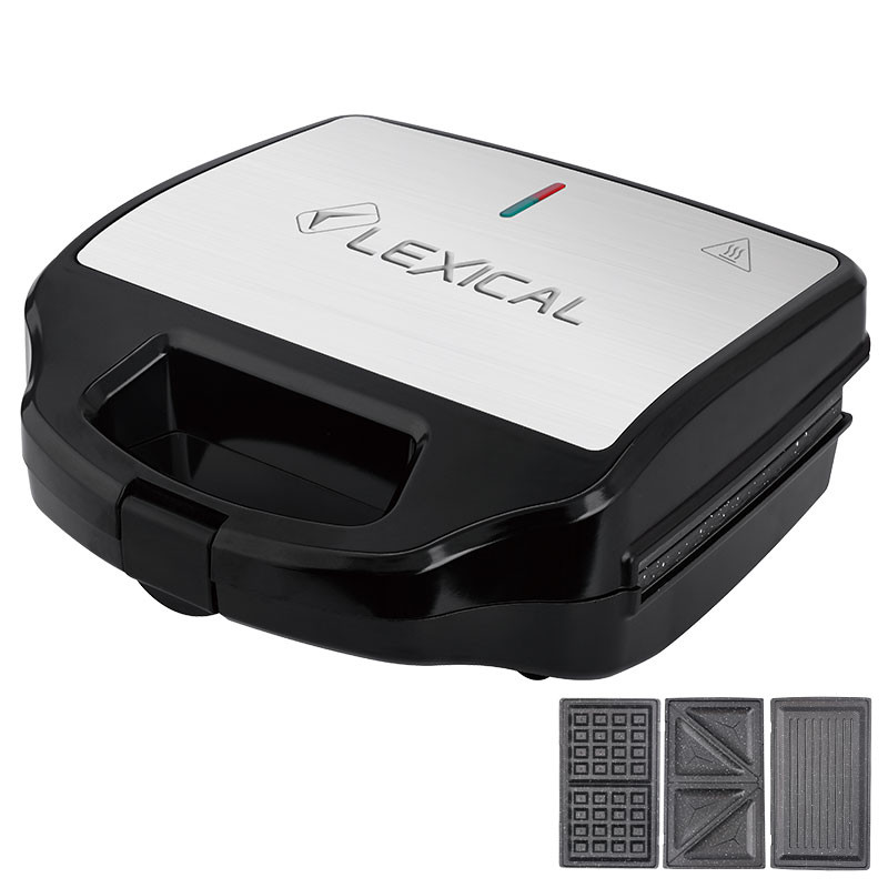 SANDWICH MAKER 3IN1 750W LEXICAL LSM-2515/6