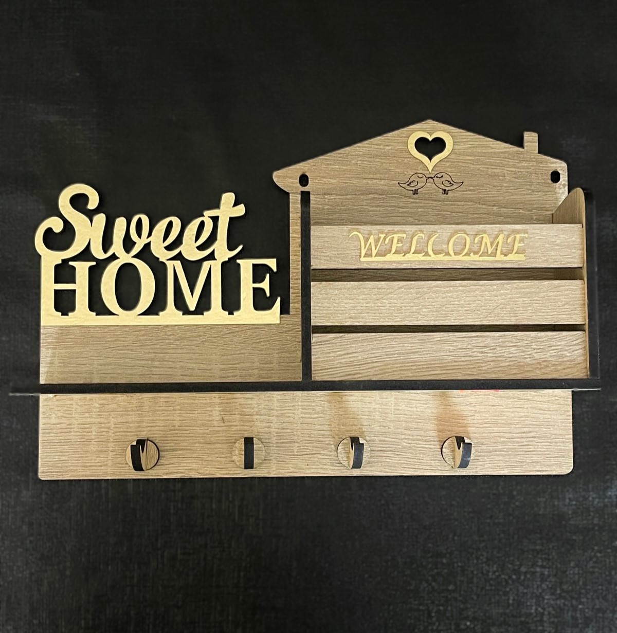 Porte-clés en bois